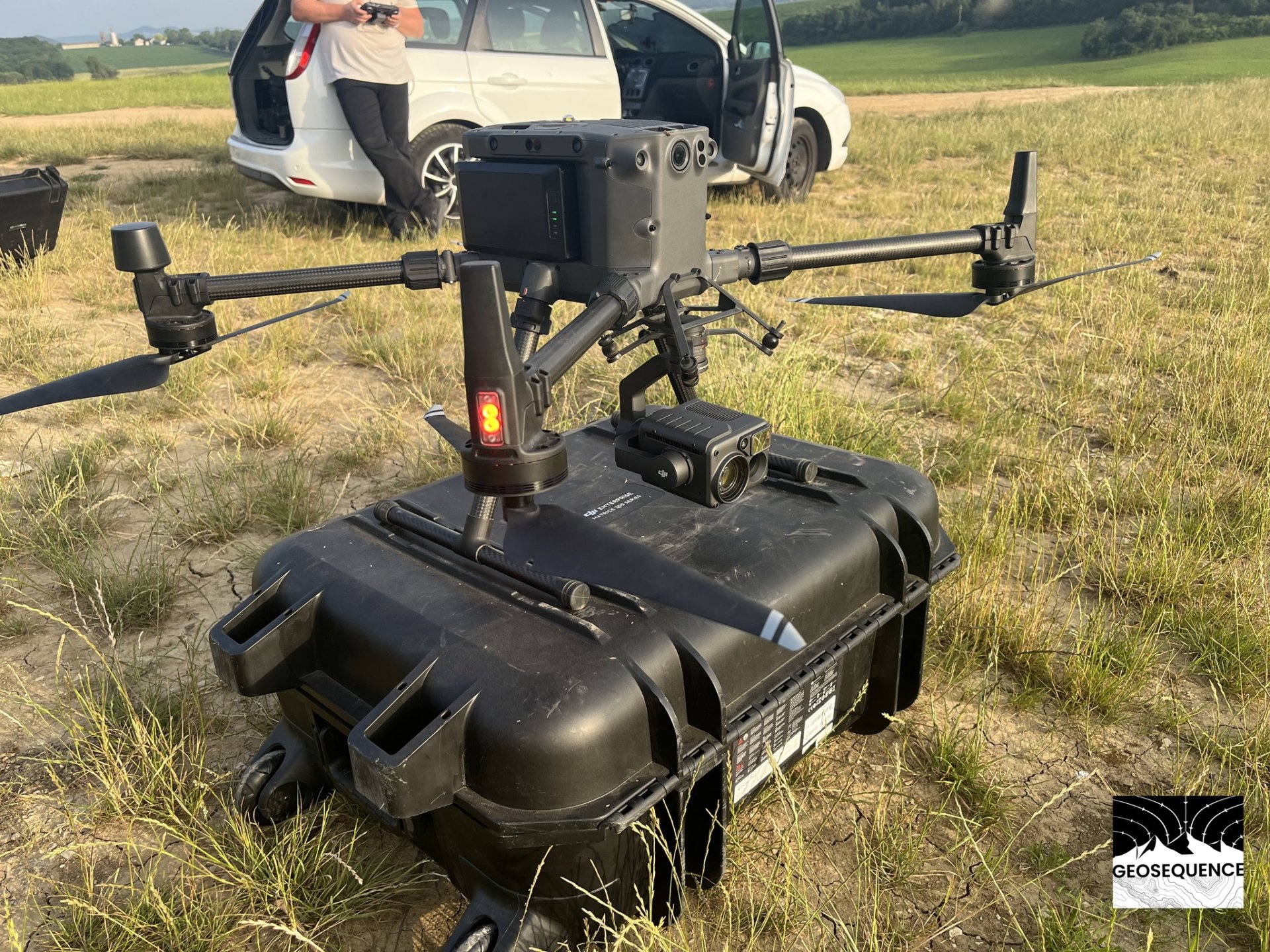 Drone-Based Thermal Inspections for Efficient Solar Park Maintenance
