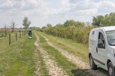 Non-Destructive GPR Investigation of Embankments in Hortobágy National Park